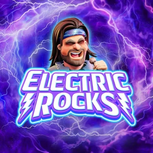 Electric Rocks logo by Inspired Gaming at JaaBet Casino