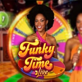 Funky Time logo by Evolution at JaaBet Casino