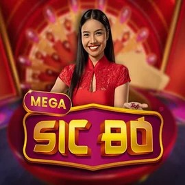 Mega Sic Bo online game logo by Pragmatic Play on jaaabets.nl
